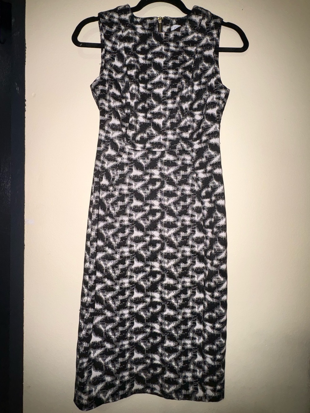 Calvin Klein Fitted Midi Dress